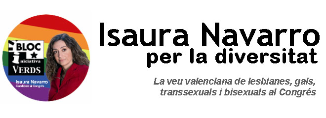 Isaura Navarro, la veu de lesbianes, gais, transsexuals i bisexuals valencians al Congrés