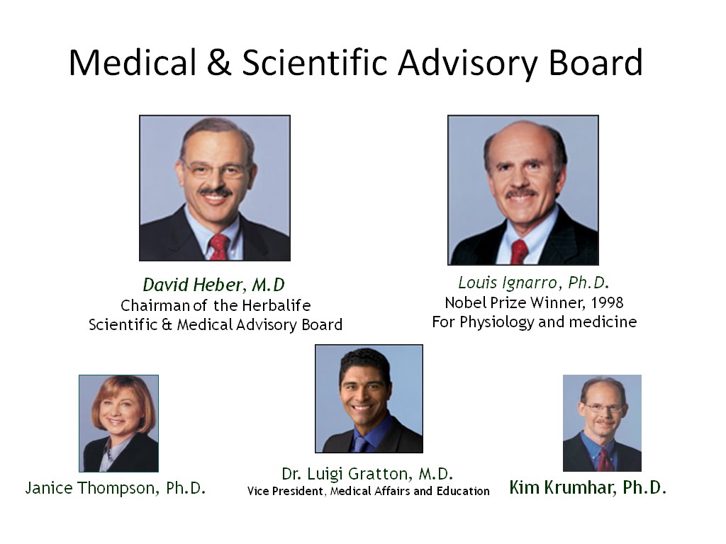 HERBALIFE Medical & scientific advisory board