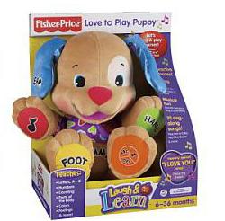 perrito canta rie y aprende fisher price