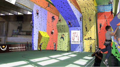 ReCorrer Uruguay: Escalada deportiva en canteras parque Rodó (20/nov/10)