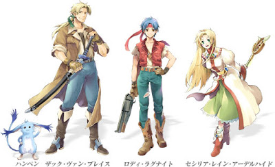 Wild Arms Alter Code F Characters