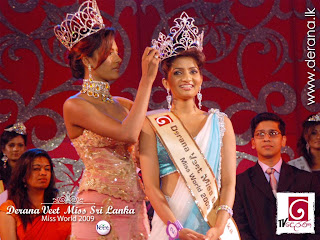 Derana Veet Miss Sri Lanka for Miss World 2009 - Gamya Prasadini takes the crown - sandeshaya sri lankan