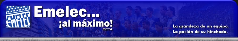 Emelec... ¡al máximo!