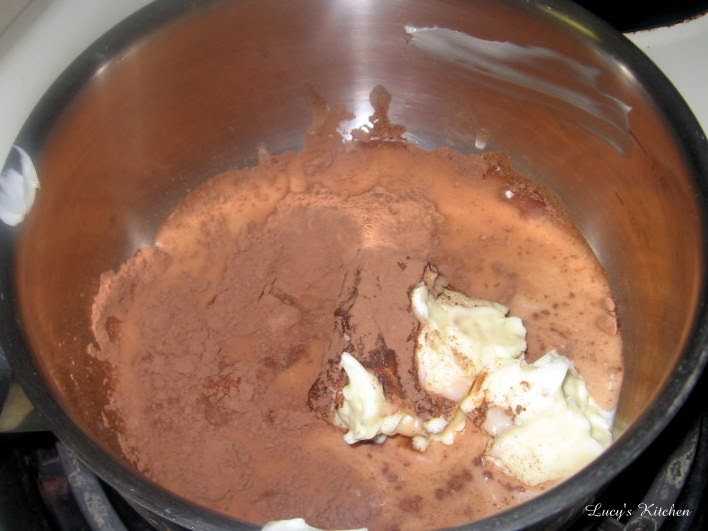 Lucy's Kitchen Chocolate Buttermilk Frosting