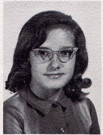 Cheryl Stelmachowicz pictured as a member of the seventh grade in the 1965-1966 yearbook of St John Elementary School in Seward, Nebraska