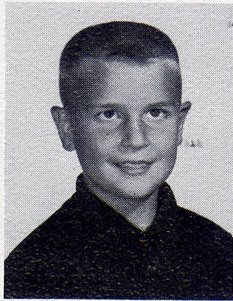 David Heinicke pictured as a member of the fourth grade in the 1965-1966 yearbook of St John Elementary School in Seward, Nebraska