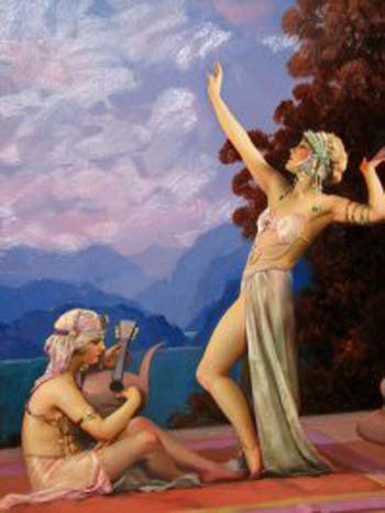 Nymphs in ecstacy