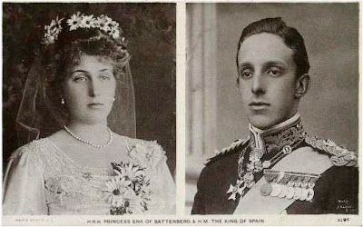 Alphonse XIII et Victoria-Eugénie