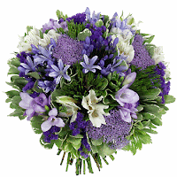 petite gerbe bleue