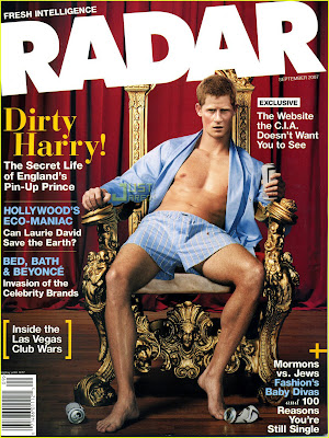 prince harry radar magazine. Here#39;s Prince Harry wearing