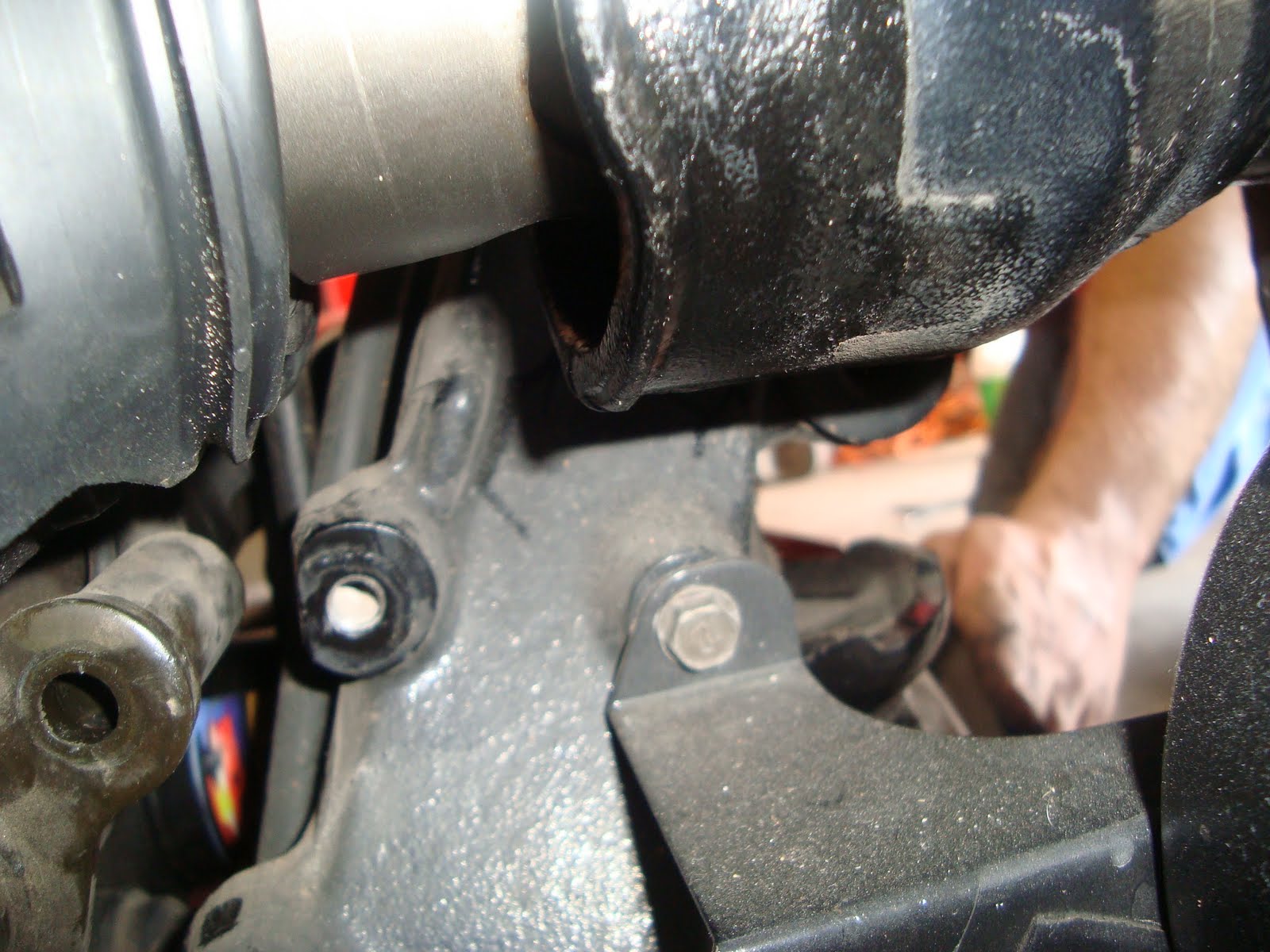 Tear it up, fix it, repeat: Engine in to the frame