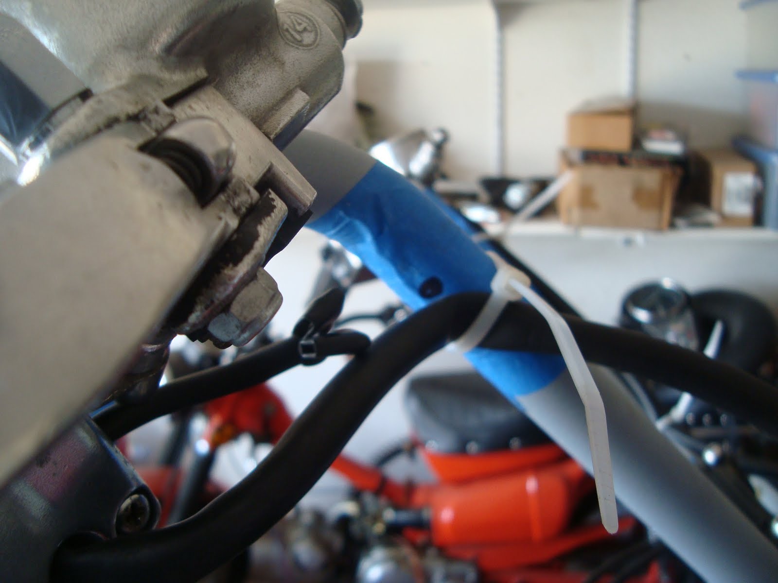 Tear it up, fix it, repeat: Handlebar prep for internal wiring