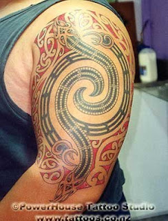 New Maori Tattoo Style Design Idea Picture