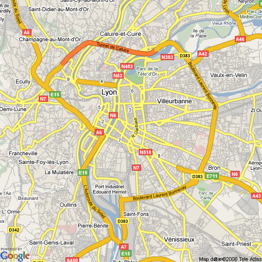 Plan de Lyon images