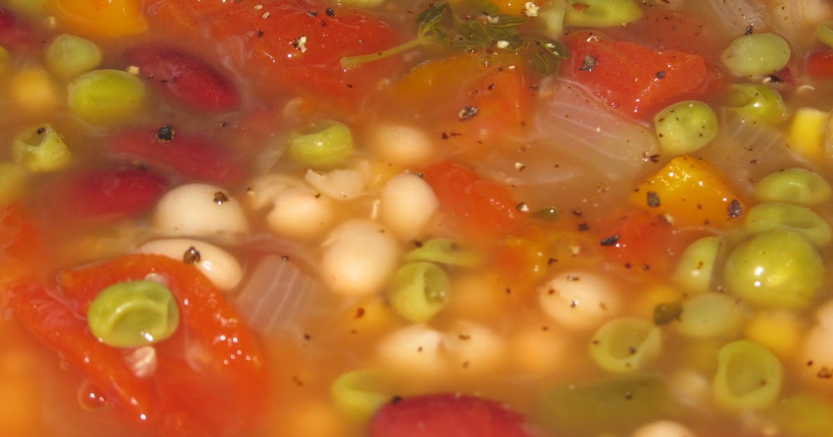 Domestic Divas Blog SlowCooker Vegetable, Bean & Quinoa Soup