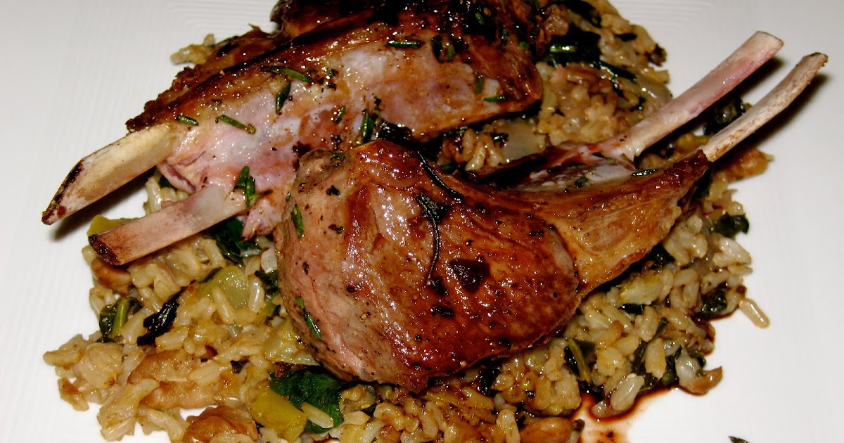 Domestic Divas Blog RosemaryCrusted Rack of Lamb with HoneyBalsamic