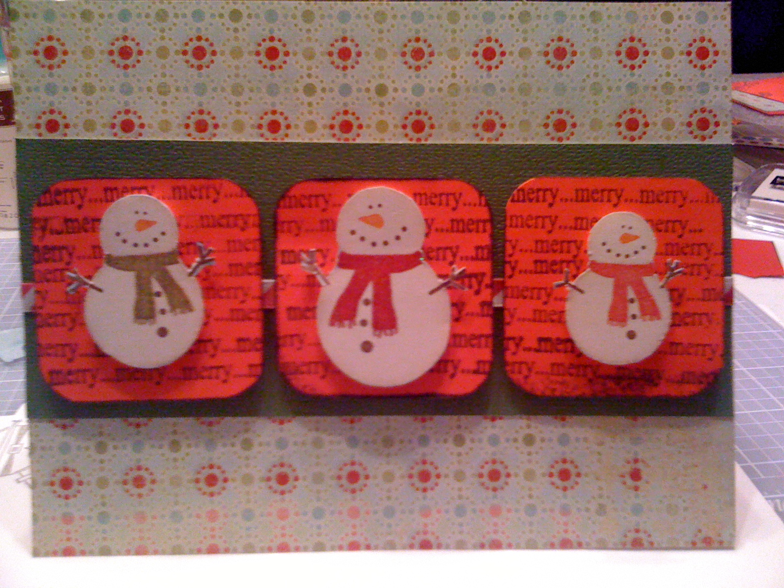 So which one of my friends will be getting these holiday cards? It was bound to happen. I should have known it was only a matter of time.