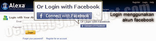 login alexa with facebook