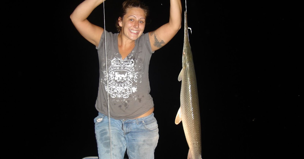 Kirk's Fishing Hole Alabama River Alligator Gar