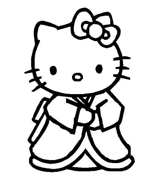 Purple Fox Creates: Hello Kitty with Kimono