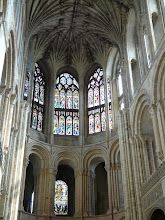 Vidrieras en la catedral de Norwich