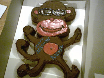 Boy or Girl Monkey Cake