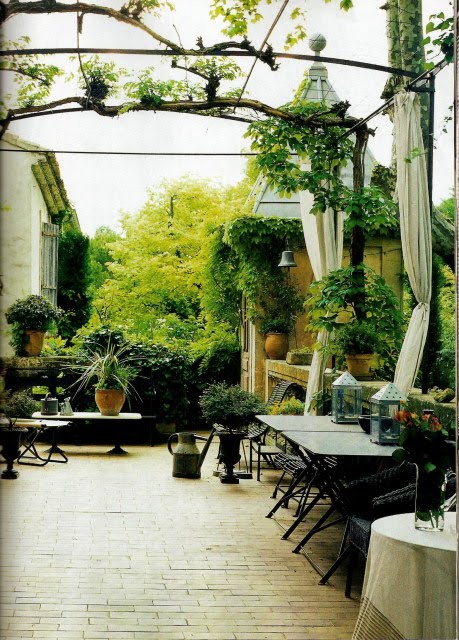 Inspired Living Spaces: A French Country Garden