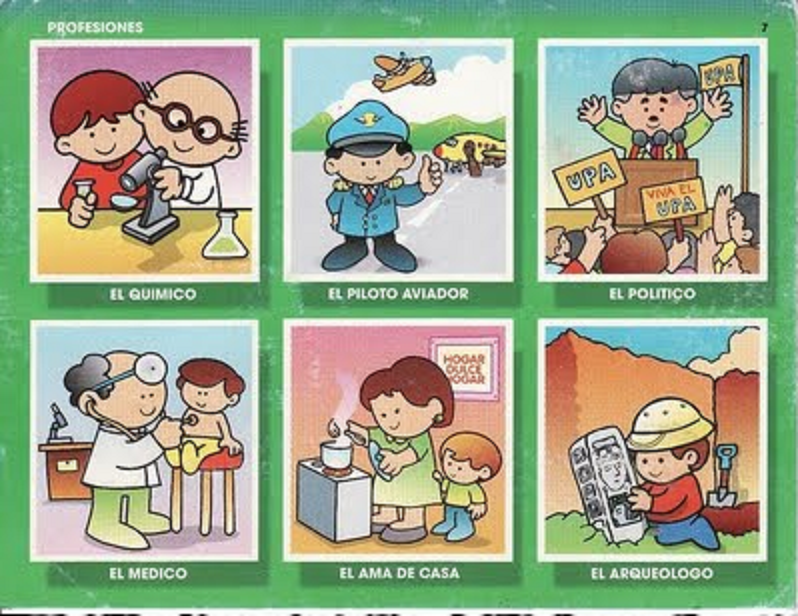 JUEGO ACTIVIDAD SOBRE OFICIO PROFESION juego actividad sobre oficio profesion: