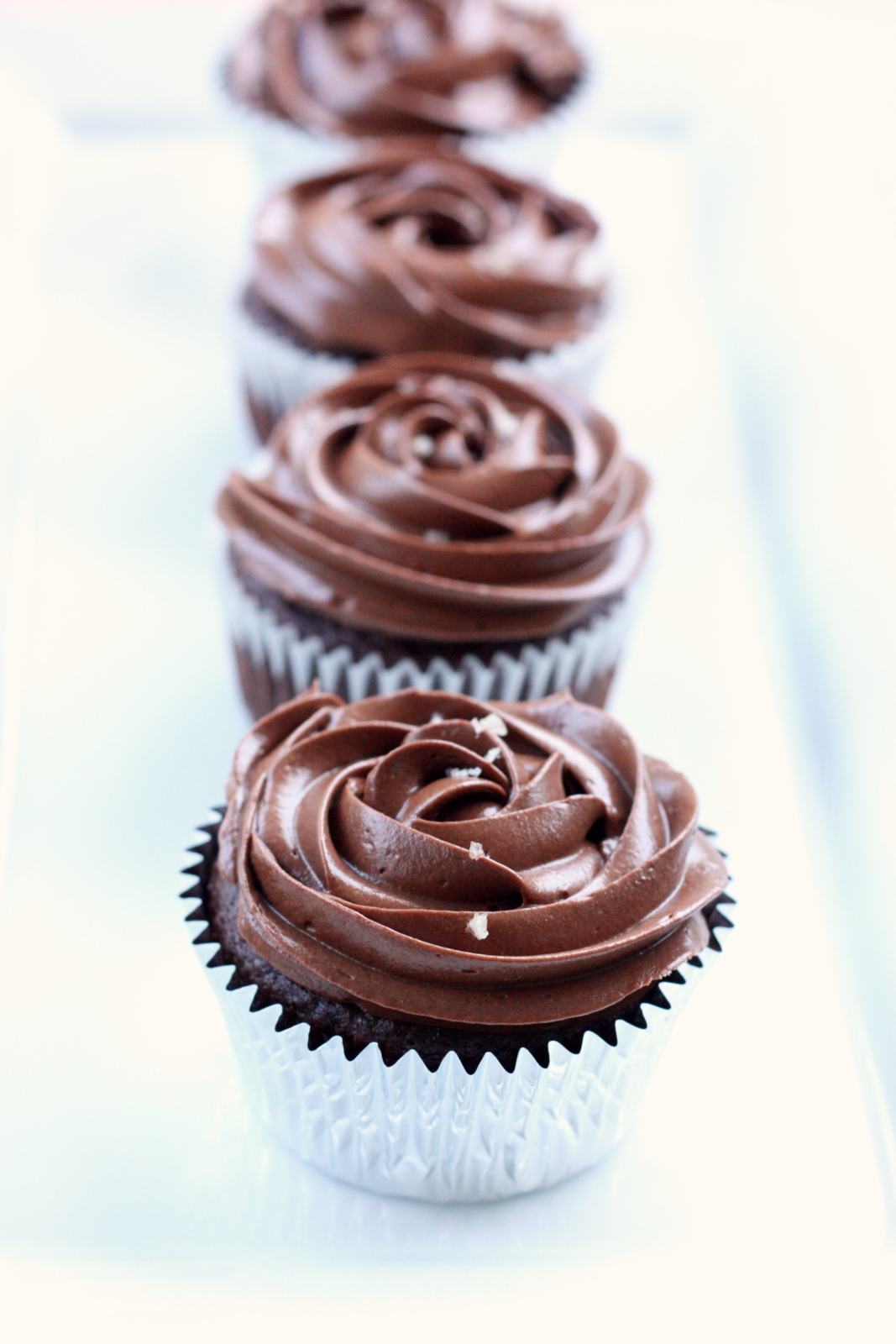 baking = love Sweet & Salty Cupcakes chocolate & salted caramel