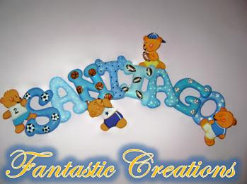 Como hacer letras de foami decoradas - Imagui