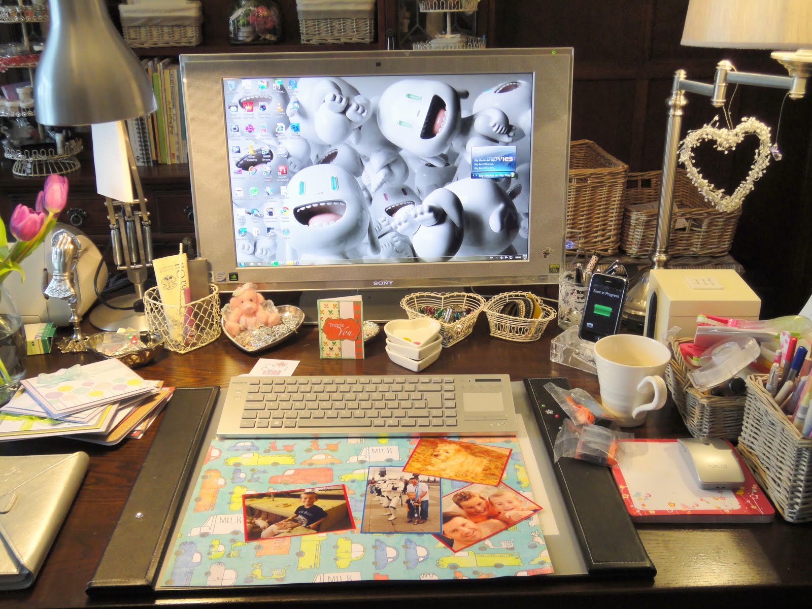 Handmade with Love Whats on Your Work Desk Wednesday!