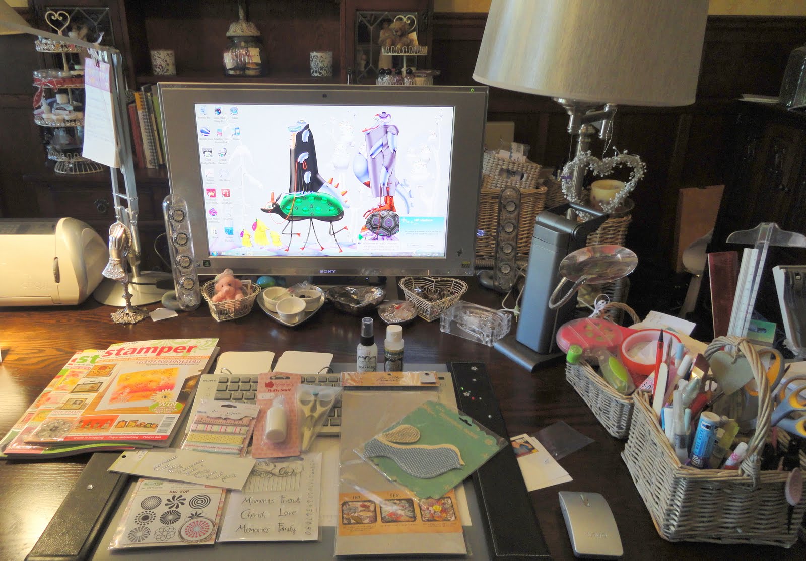 Handmade with Love What's on Your Work Desk Wednesday?