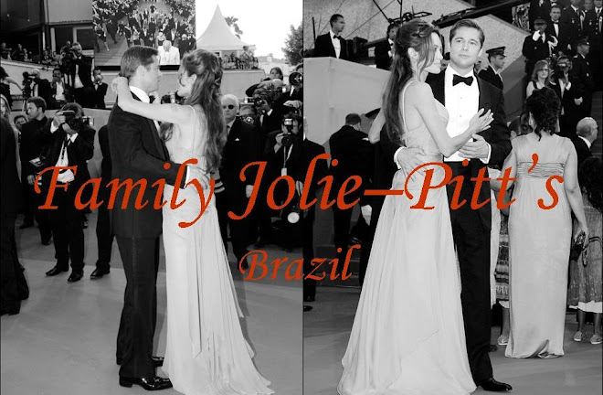 Jolie-Pitt's no Brasil