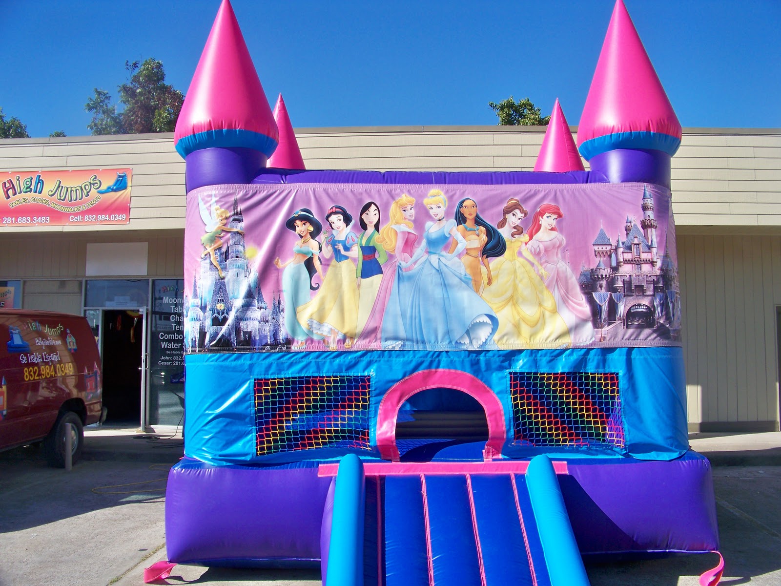 High Jumps Moonwalks Rentals Moonwalk Package