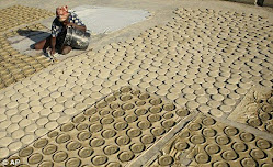 Galletas de barro en Haití