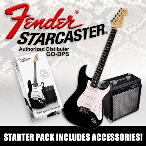 Stratocaster Electric Guitar 1 NEW Starter Pack Fender Stratocaster