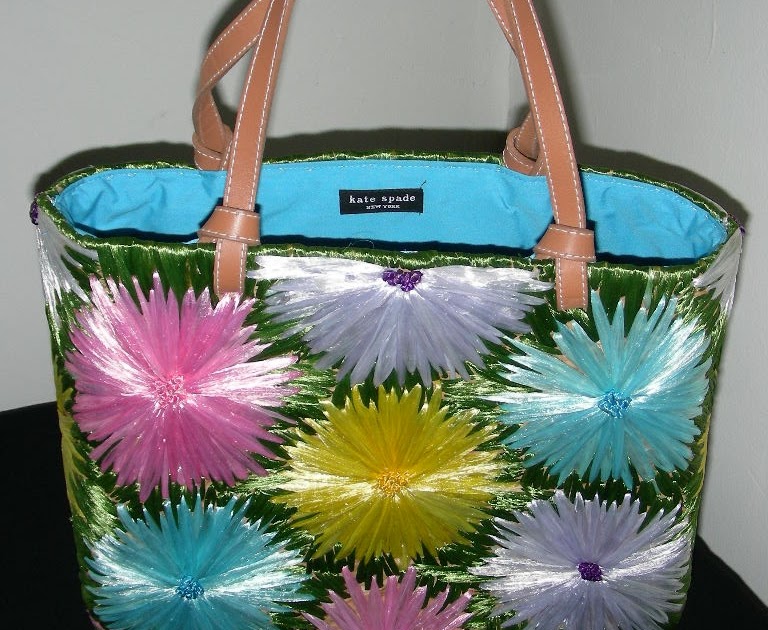 kate spade raffia bag