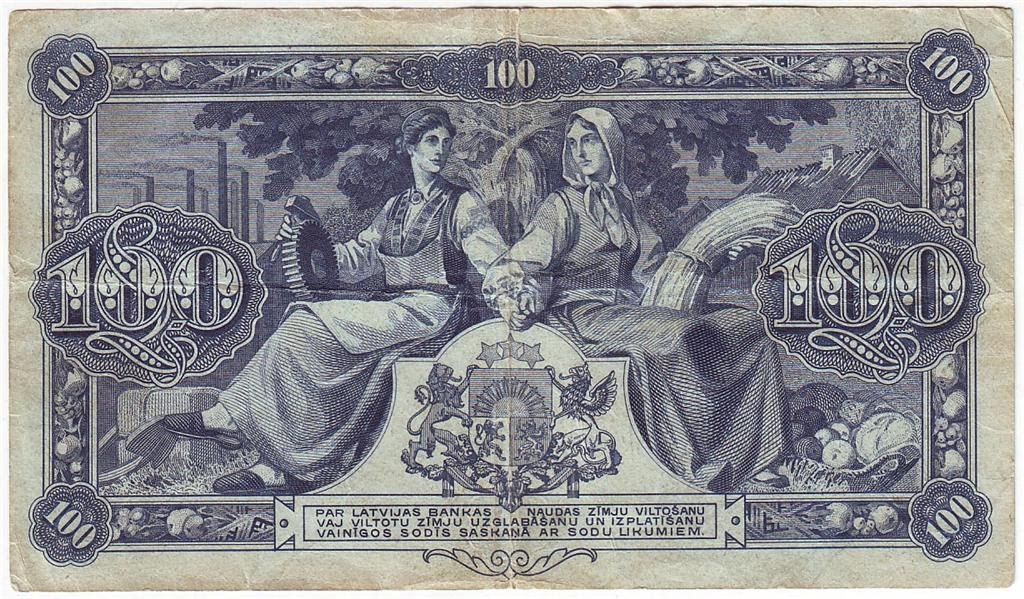 Latvia Currency Banknotes Image Gallery: Latvian money currency 100 ...