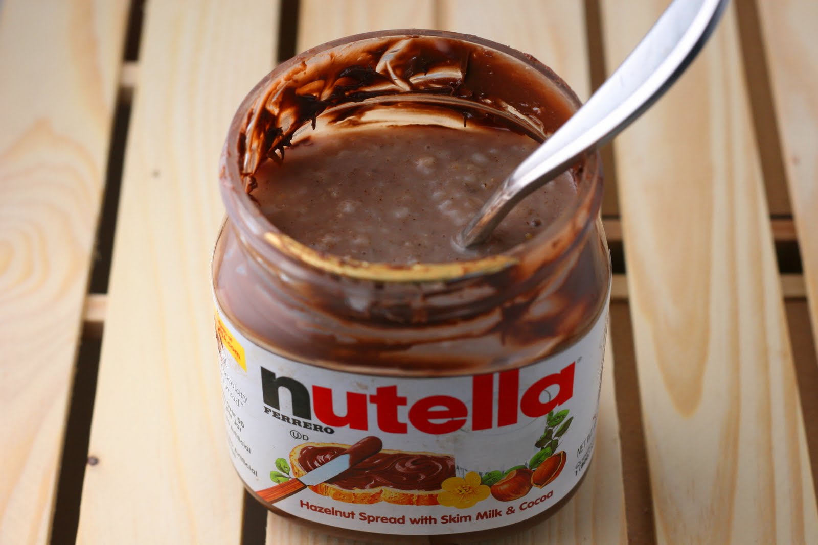 empty nutella