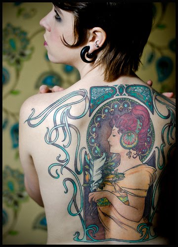 alphonse mucha tattoo. Alphonse Mucha Tattoo