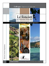 AJPF - Actes du colloque "le foncier en Polynésie française" - 2009