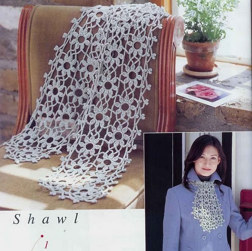 Patrones a crochet bufandas