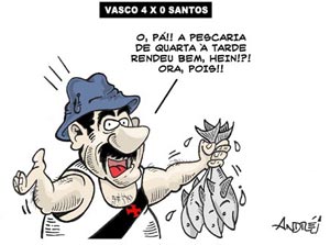 Ó PEIXE BÃO!!! O PEIXE CAIU DE 4 PRO VASCÃO EM 2007,PELO BRASILEIRÃO COM LUXEMBURGO E TUDO!!!