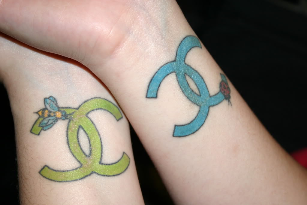 Chanel Wrist Tattoo