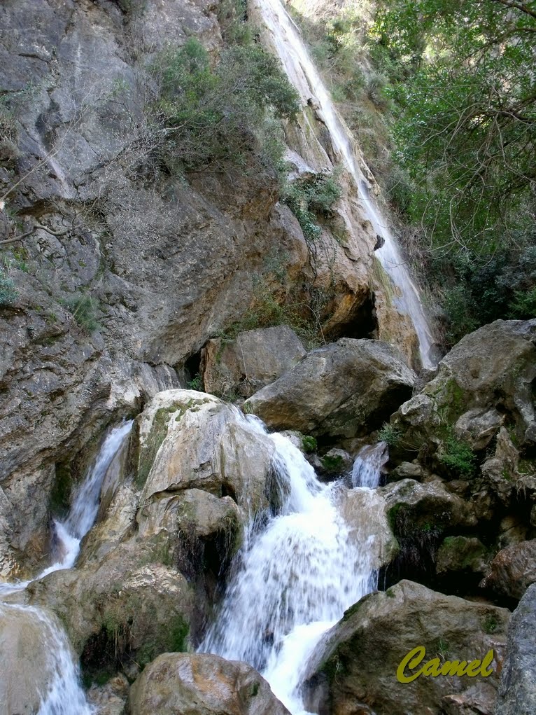 SIERRAS DEL SANTO REINO: POR EL RIO Y CASCADA DE ARROYO MARIA
