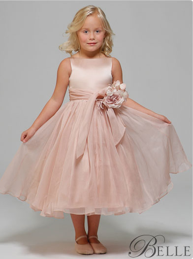 Pink Flower Girl Dresses