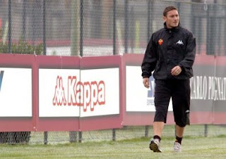 Totti torna ad allenarsi