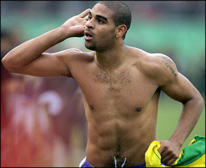 Adriano al flamengo