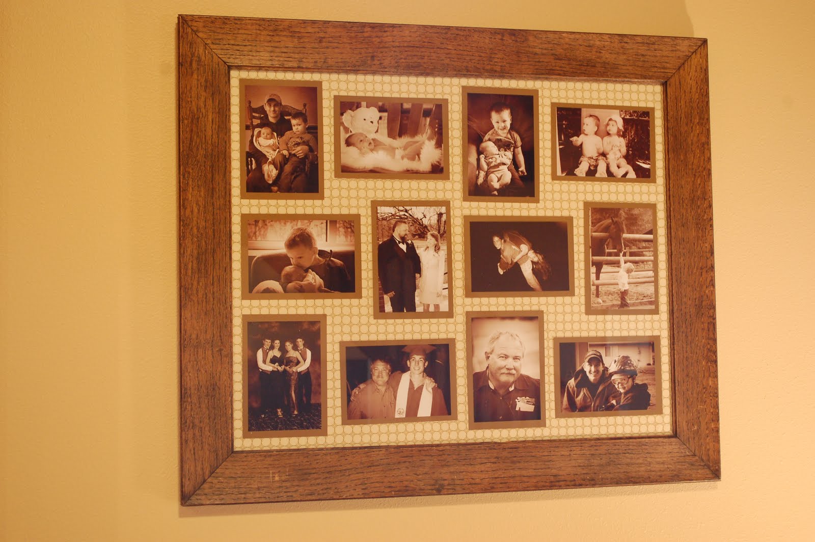 will work for decor Custom Wall Collage Frames, Two Ways