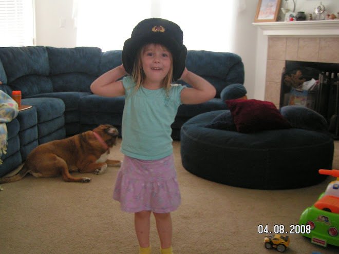 Emilee and a new hat